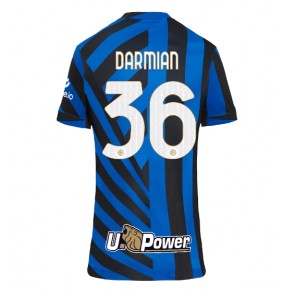 Inter Milan Matteo Darmian #36 Dámské Domácí Dres 2024-25 Krátký Rukáv